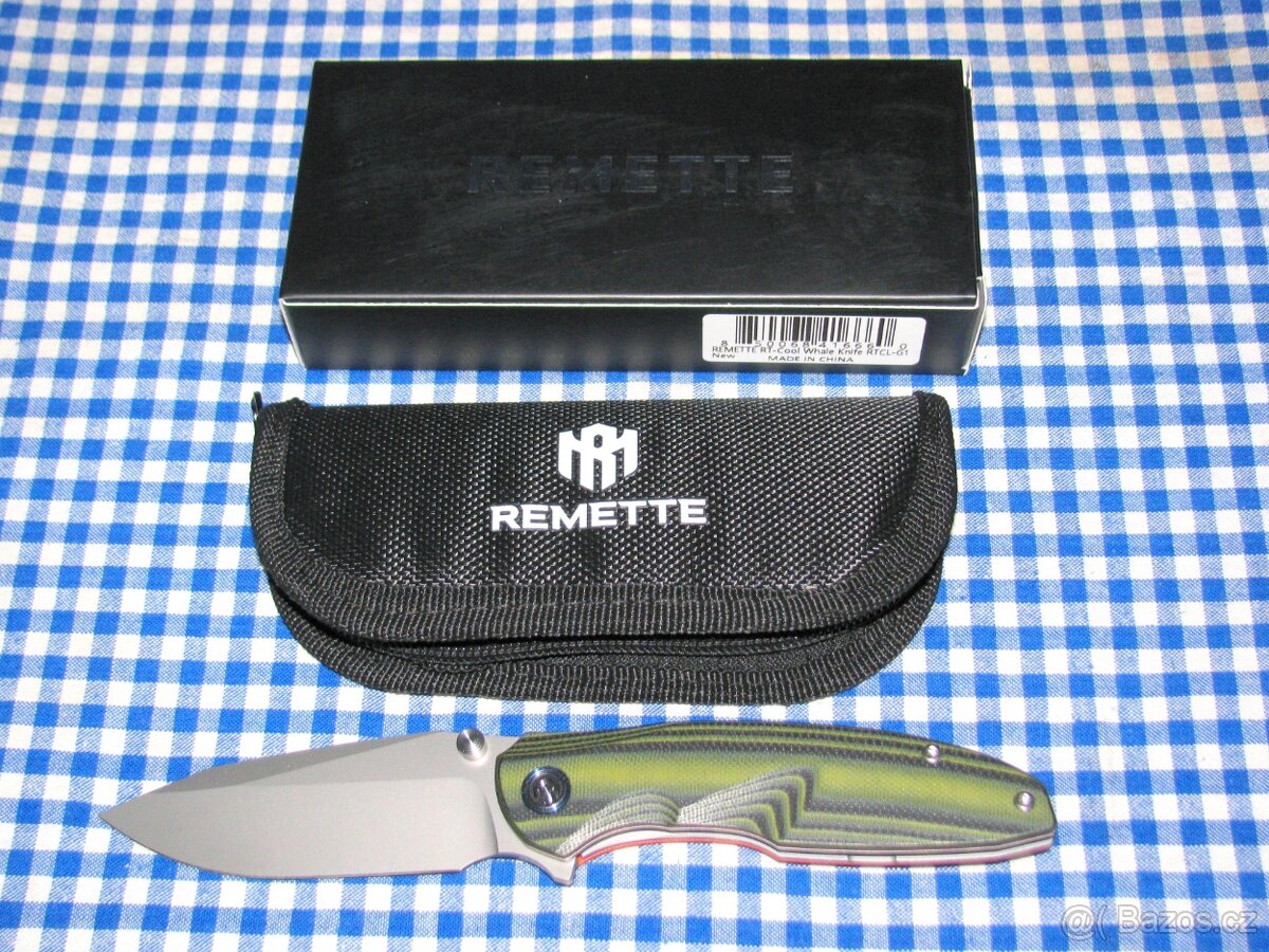 ZAVÍRACÍ NŮŽ - REMETTE RT- Cool Whale RTCL-G1 /14C28N - NOVÝ