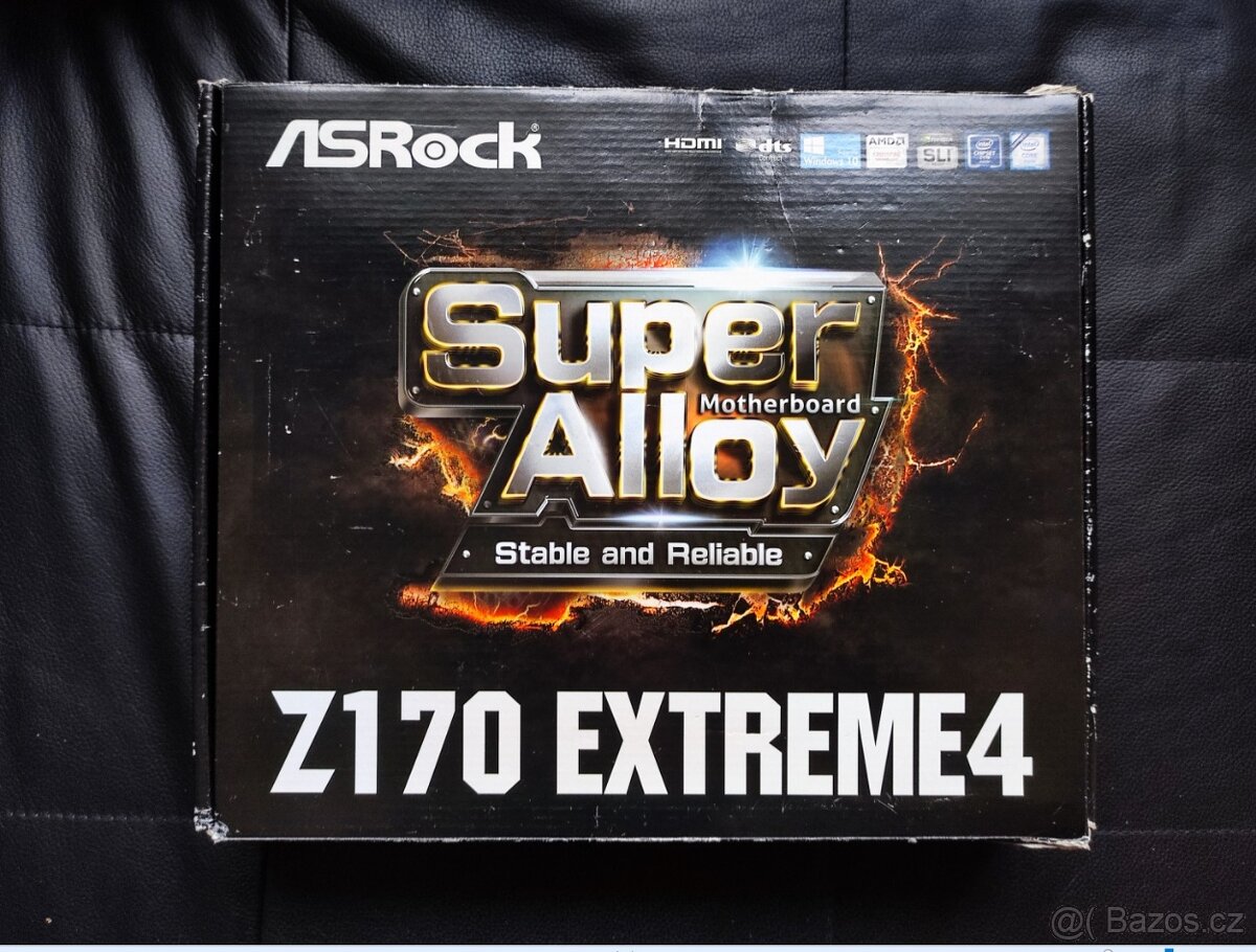 ASRock Z170 Extreme 4 + SLI Bridge + Core i5
