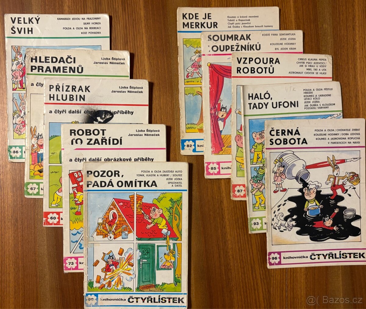 Čtyřlístek, 10ks, č 60 až 99