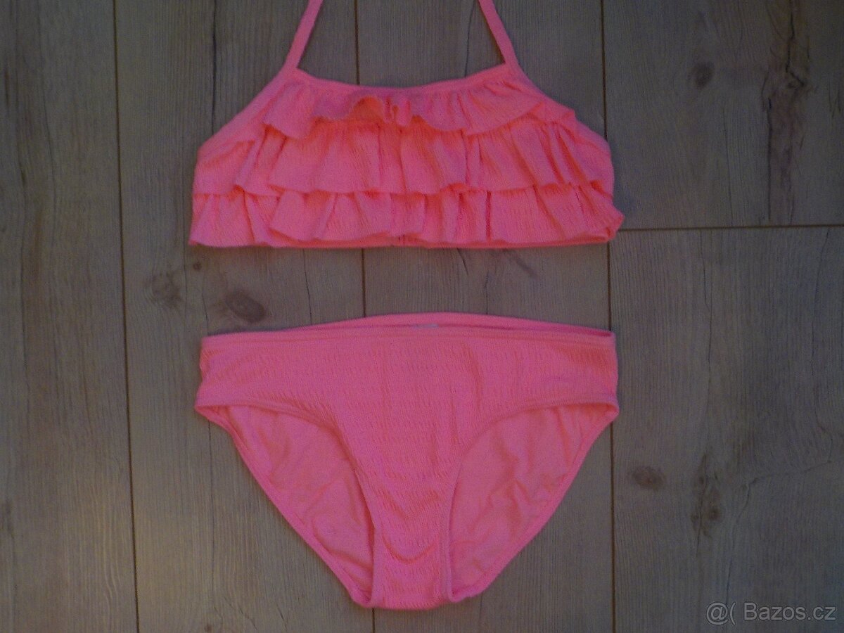 Dívčí plavky zn. Lindex vel. 158/164, 1x122/128