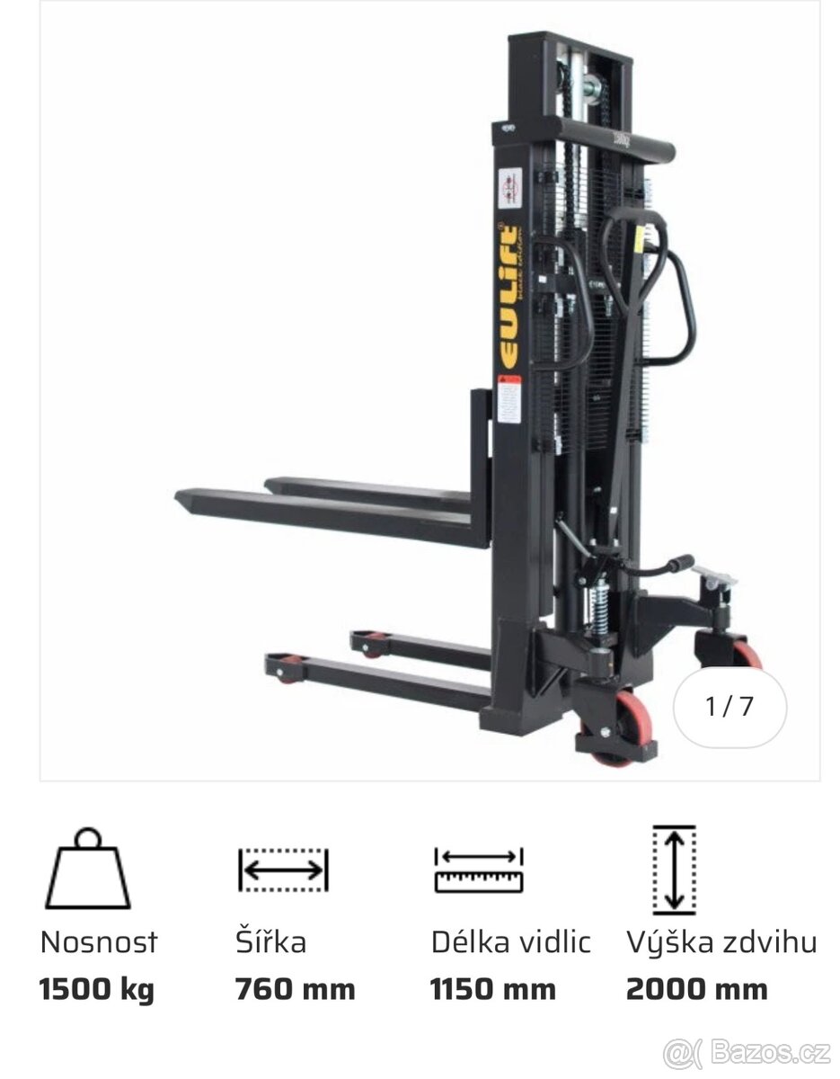 Vysokozdvižný vozík