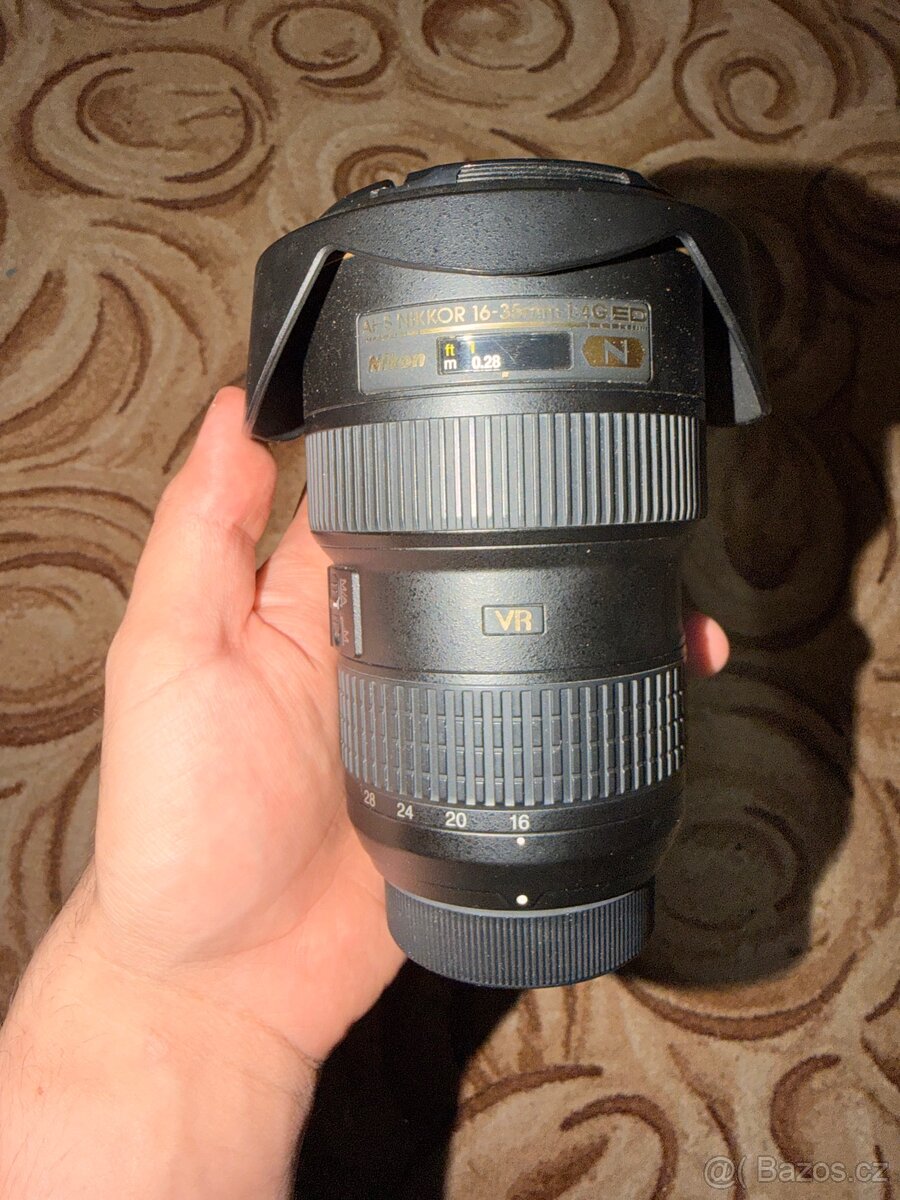 Prodám Nikon 16–35mm f/4 VR