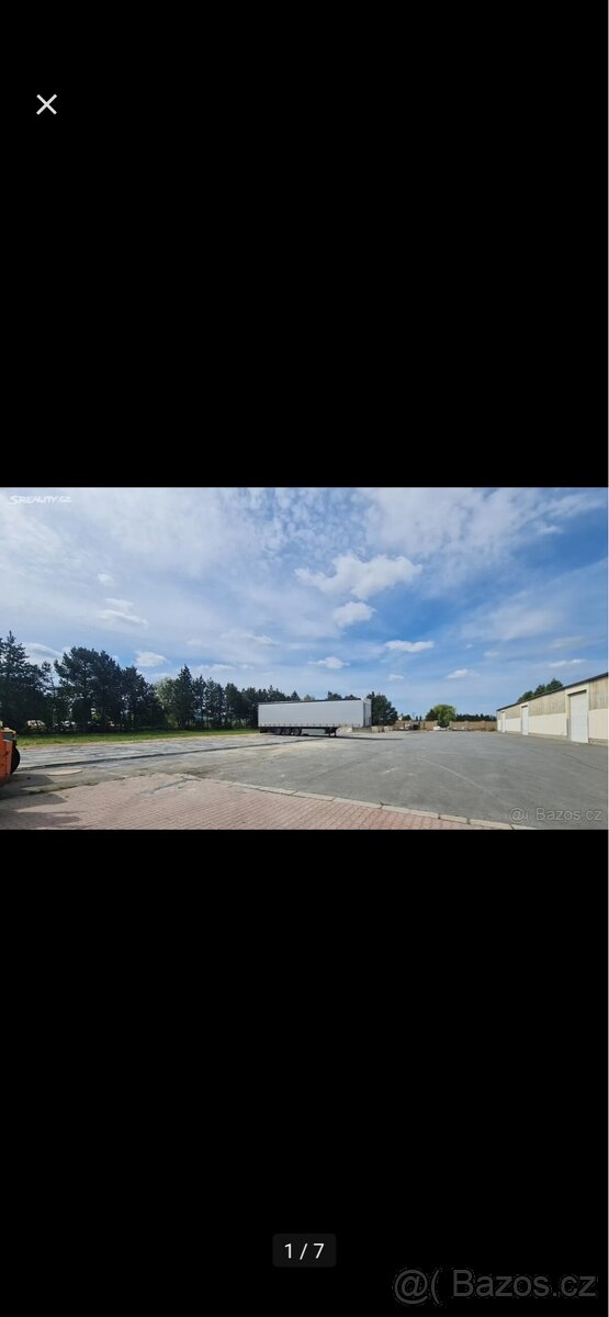 Parkovací místa kamiony, dodávky