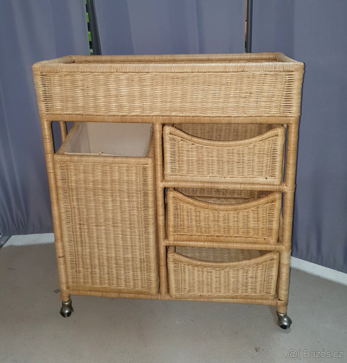 Ratanová komoda/prádelník