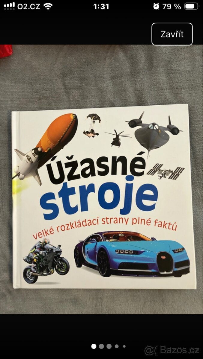 Úžasné stroje - rozkládací stránky