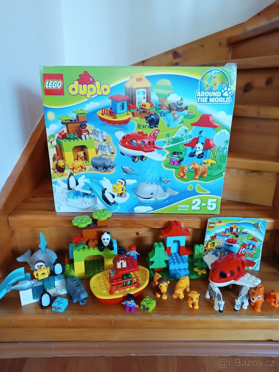 Prodám Lego Duplo cesta kolem světa