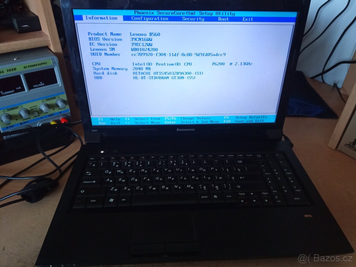 (10). Lenovo B560