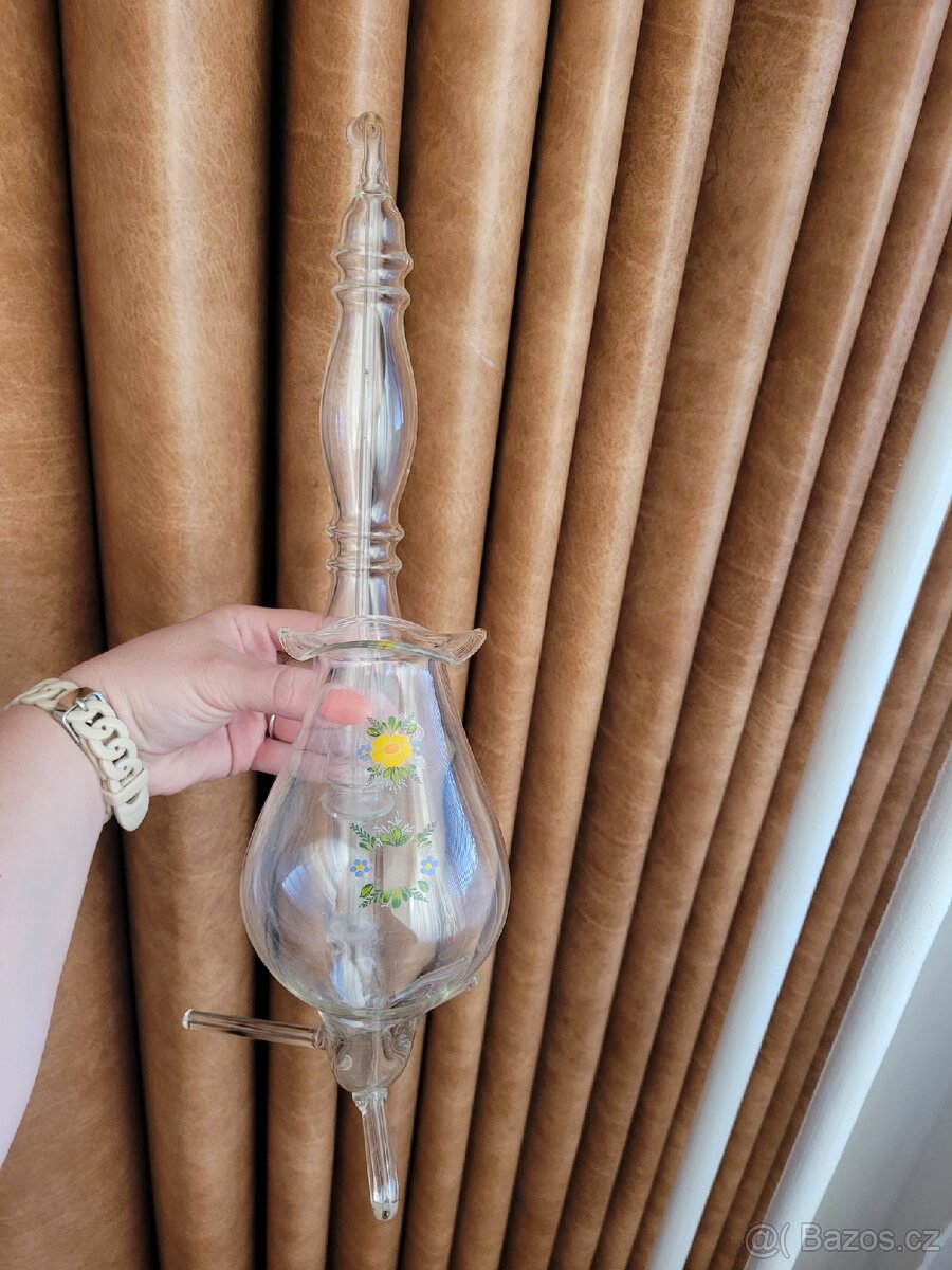 Skleněný inhalátor