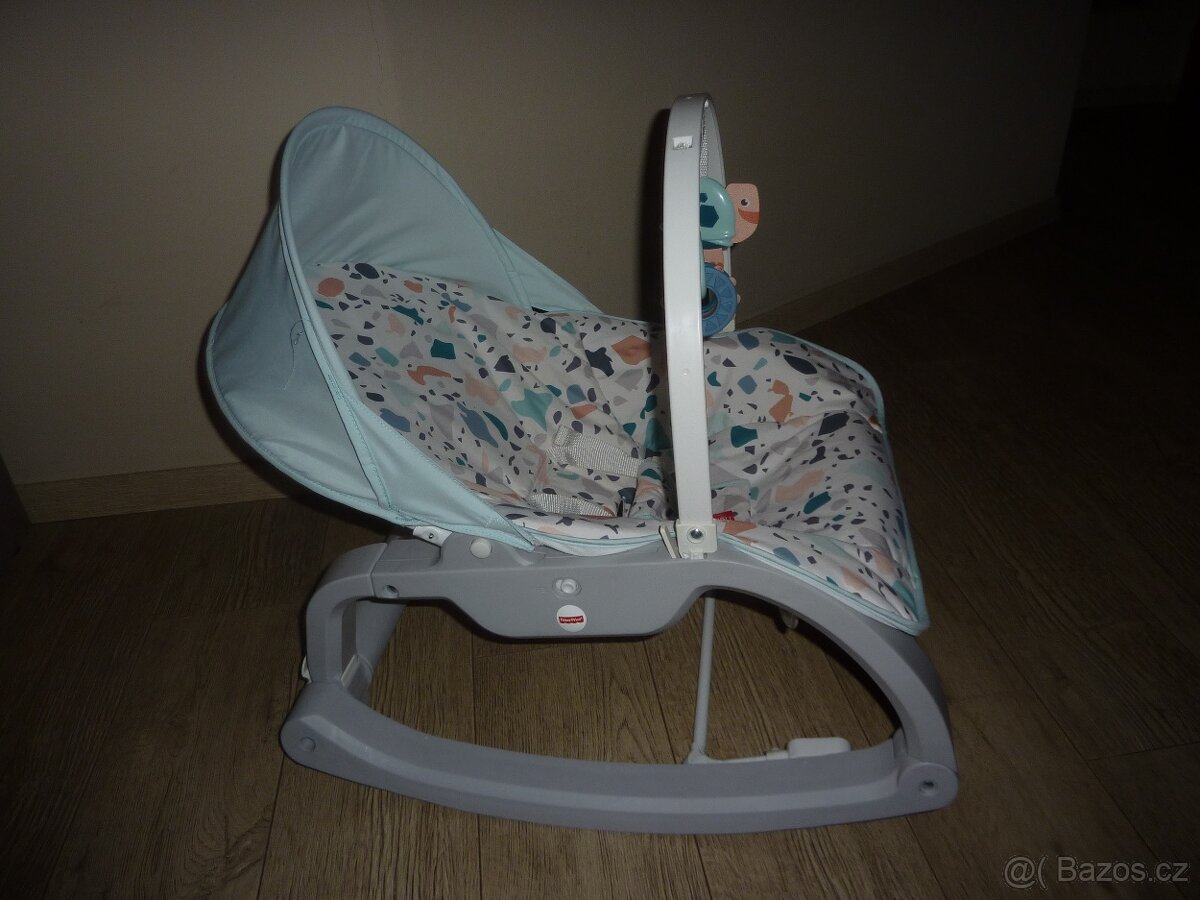 Fisher Price Sedátko/lehátko Terrazzo s vibracemi