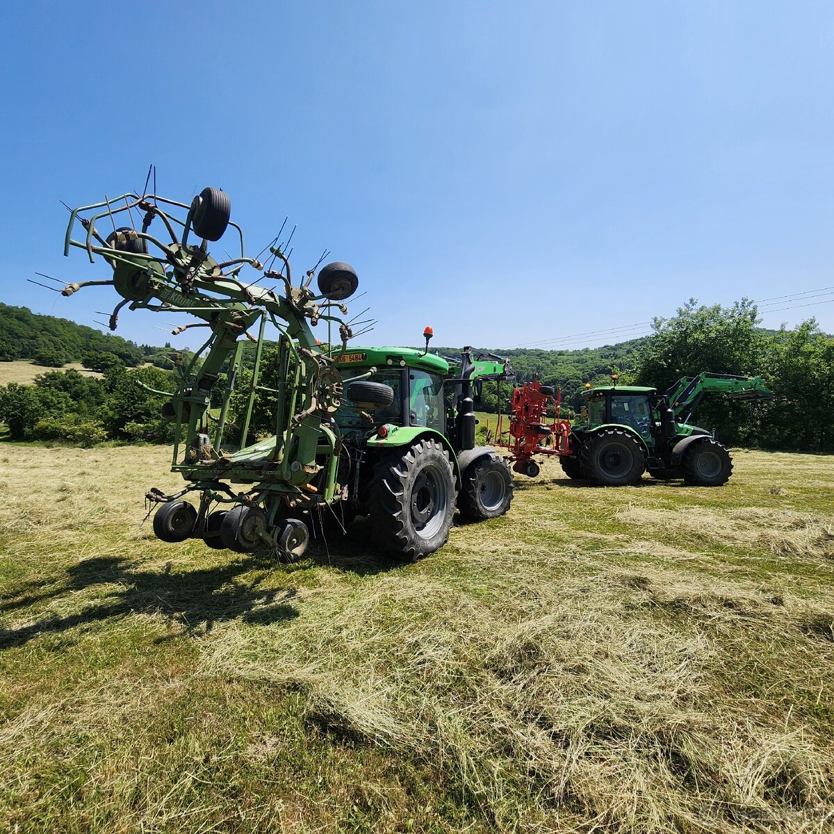 Obraceč sena Krone 8,5