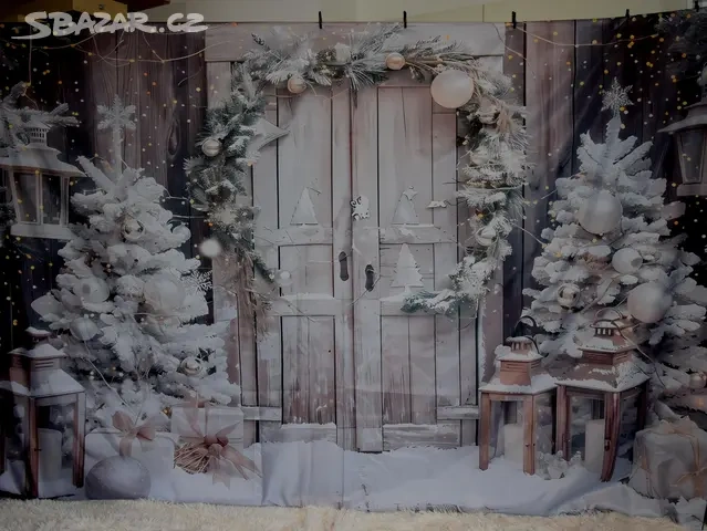 Vánoční foto pozadí