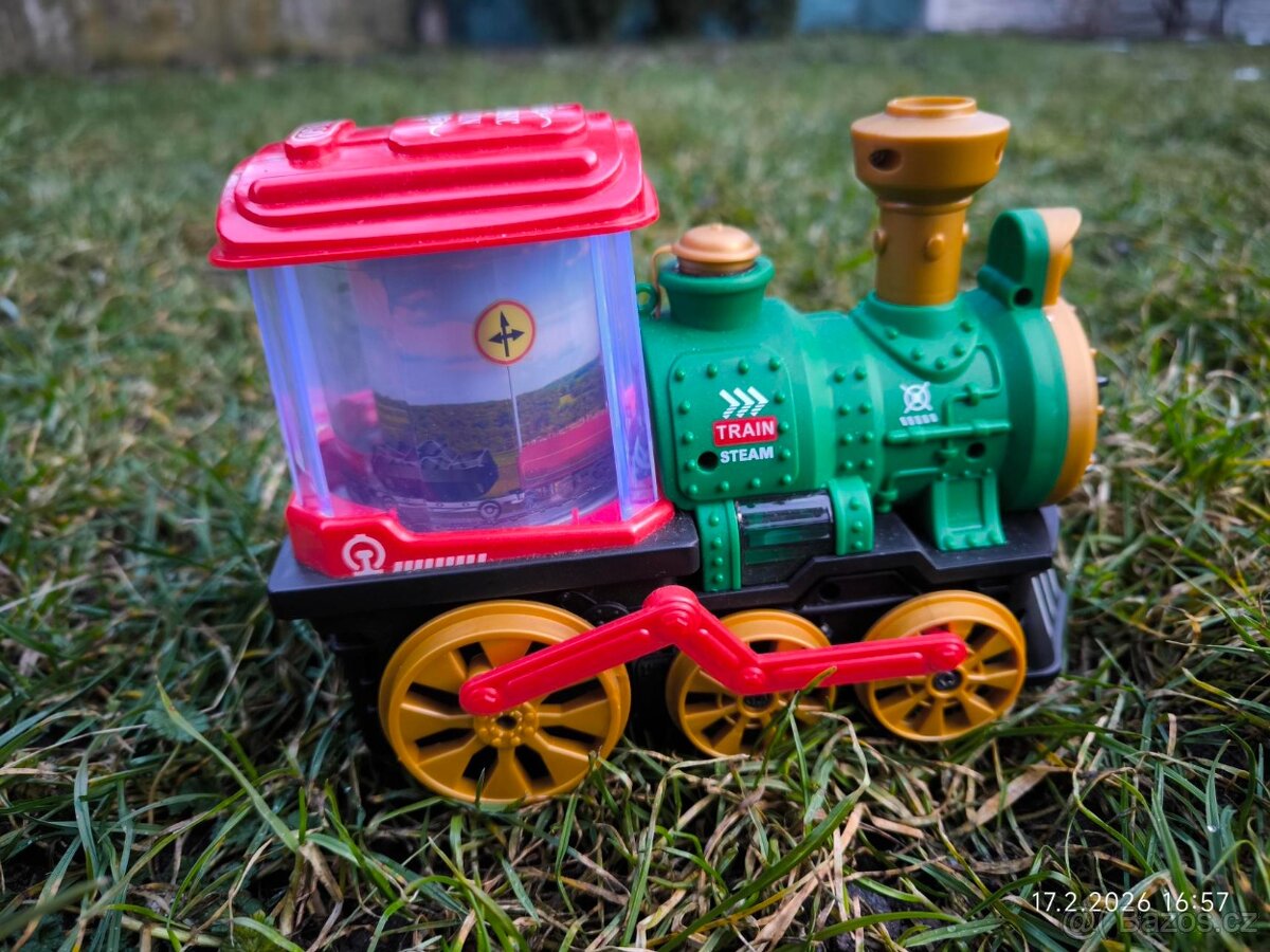 Lokomotiva - parní vláček