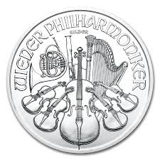Wiener Philharmoniker 1 oz stříbrné mince