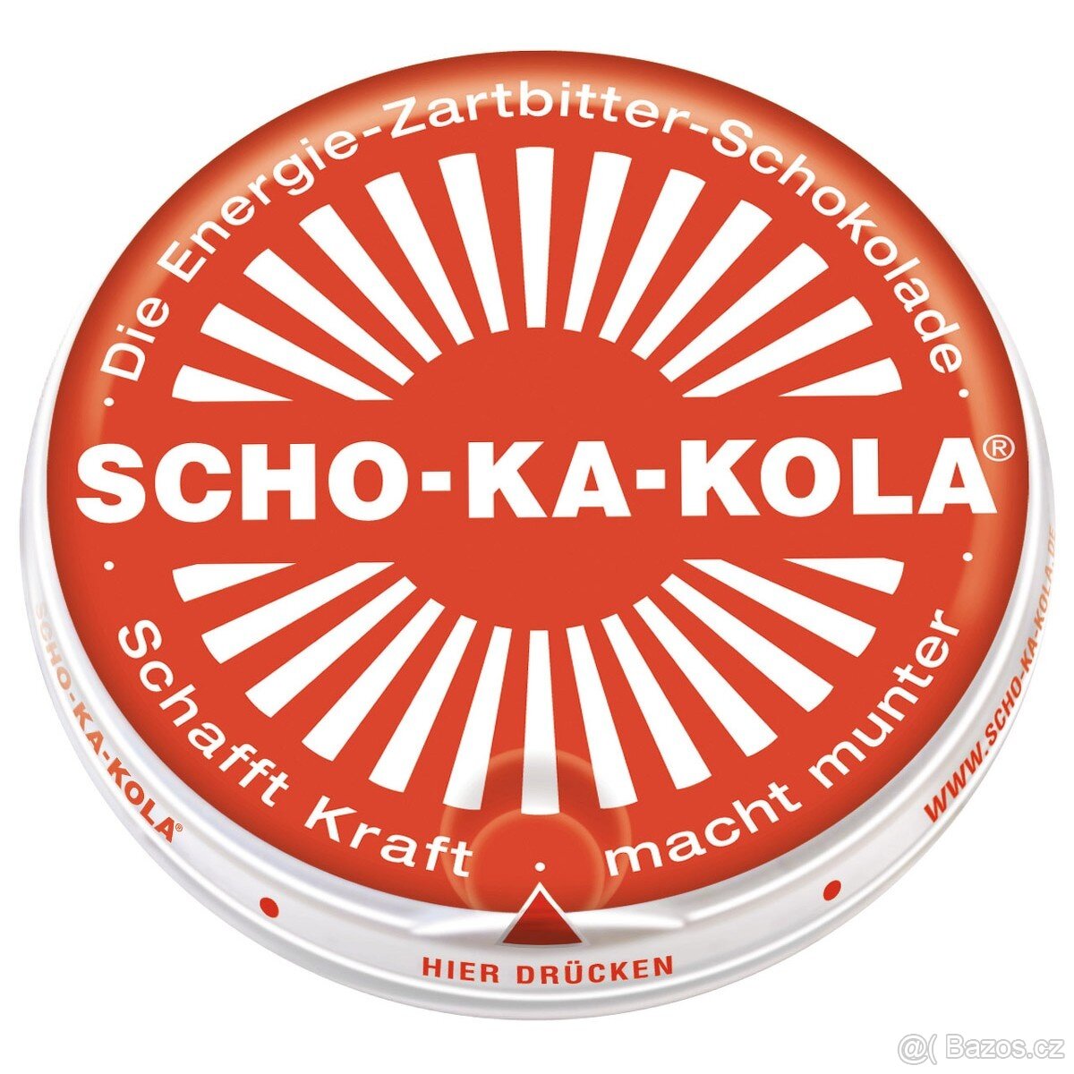 Scho-Ka-Kola čokoláda energetická hořká 100g