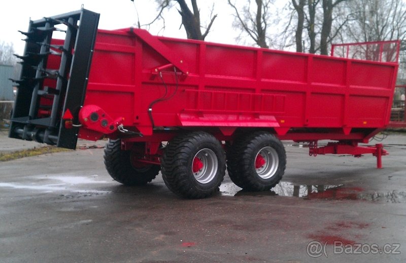 Rozmetadlo hnoje - chlévské mrvy - rozmetač 18 tun