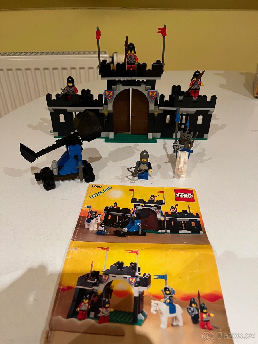 LEGO 6059 Hrádek blackknightů 80-90s.