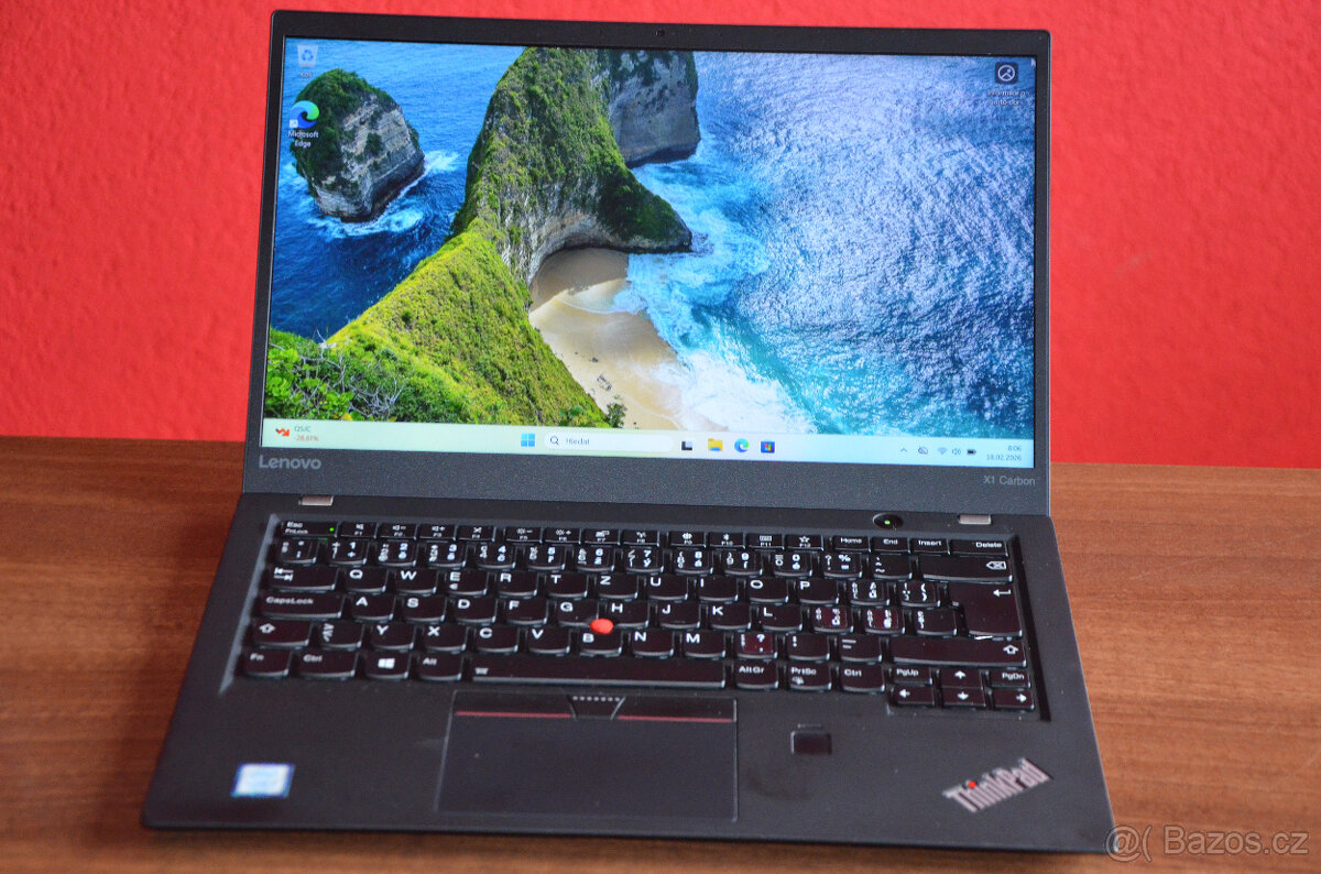 Lenovo X1 Carbon G5 i7/16GB/SSD 256GB/záruka