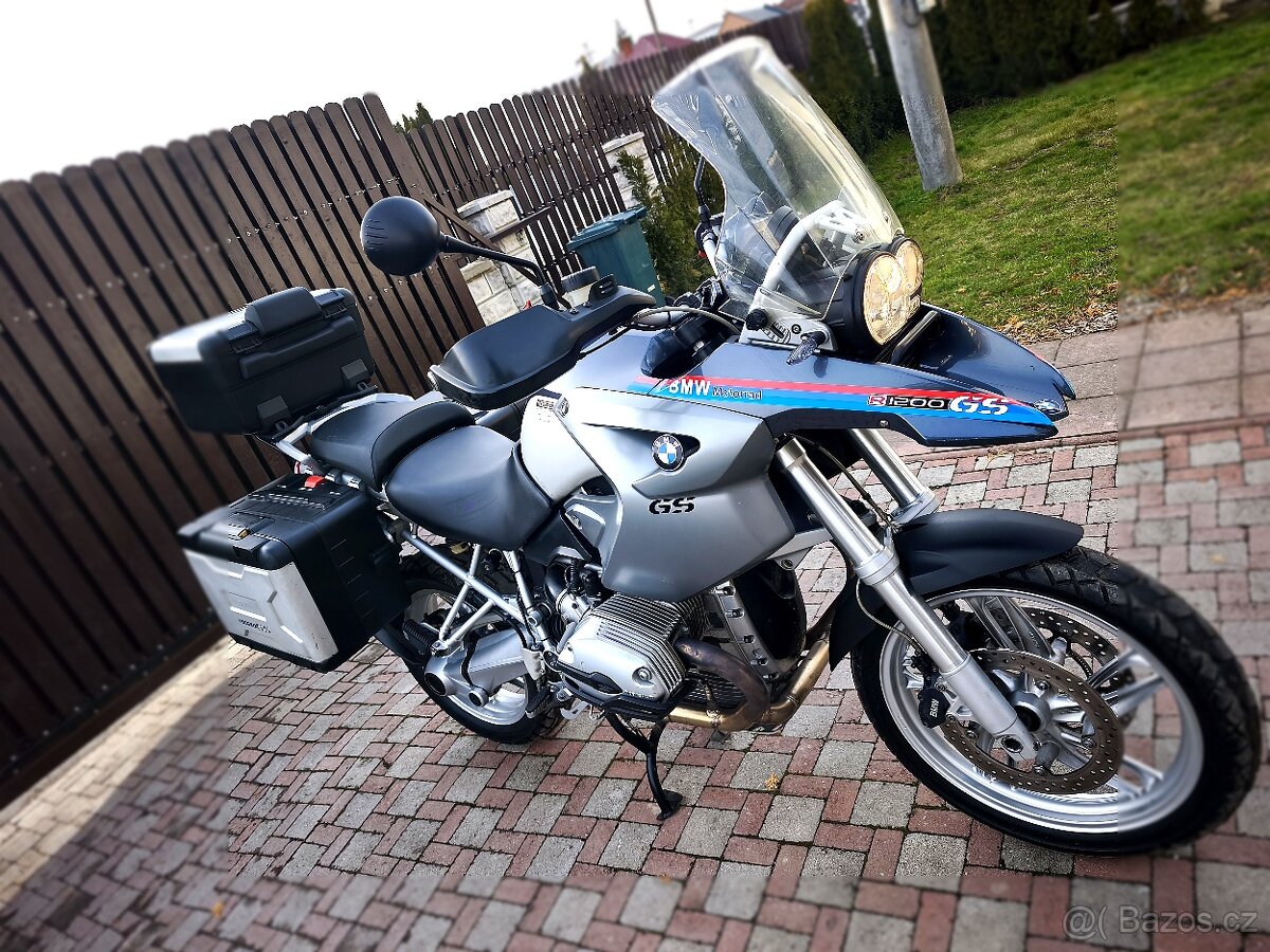 BMW R1200 GS ABS, 3x kufor, vyhrievané rukoväte