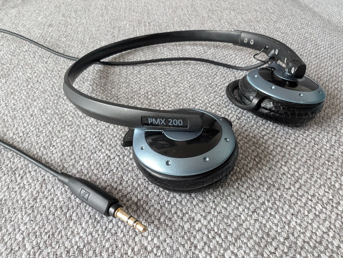 Sennheiser PMX 200, uzavřená konstrukce, 3,5 jack