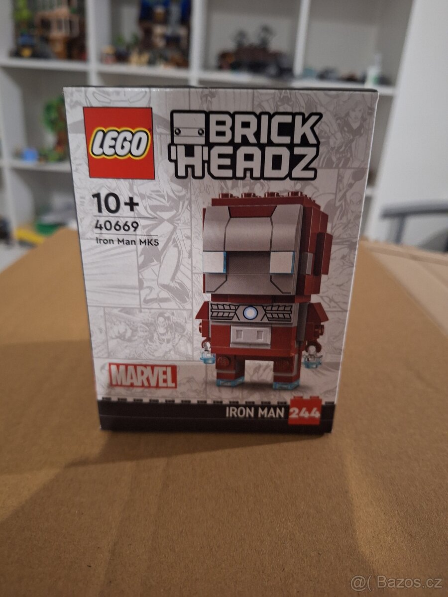LEGO iron man 40669 Brick headz
