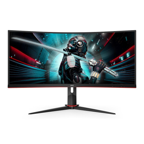34" herní prohnutý monitor 21:9 širokoúhlý