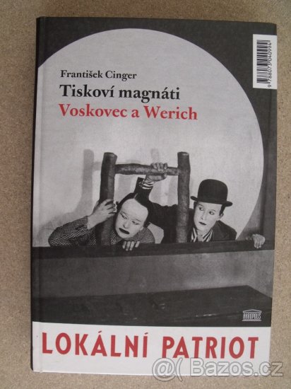 Tiskoví magnáti Voskovec a Werich.