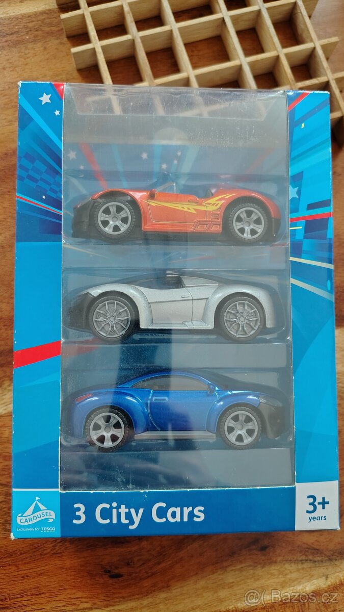 3 městská autíčka