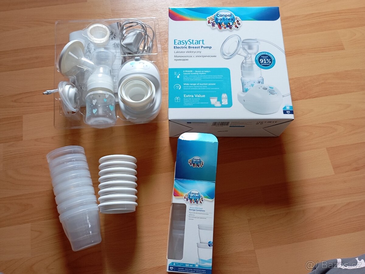 Elektrická odsávačka mléka