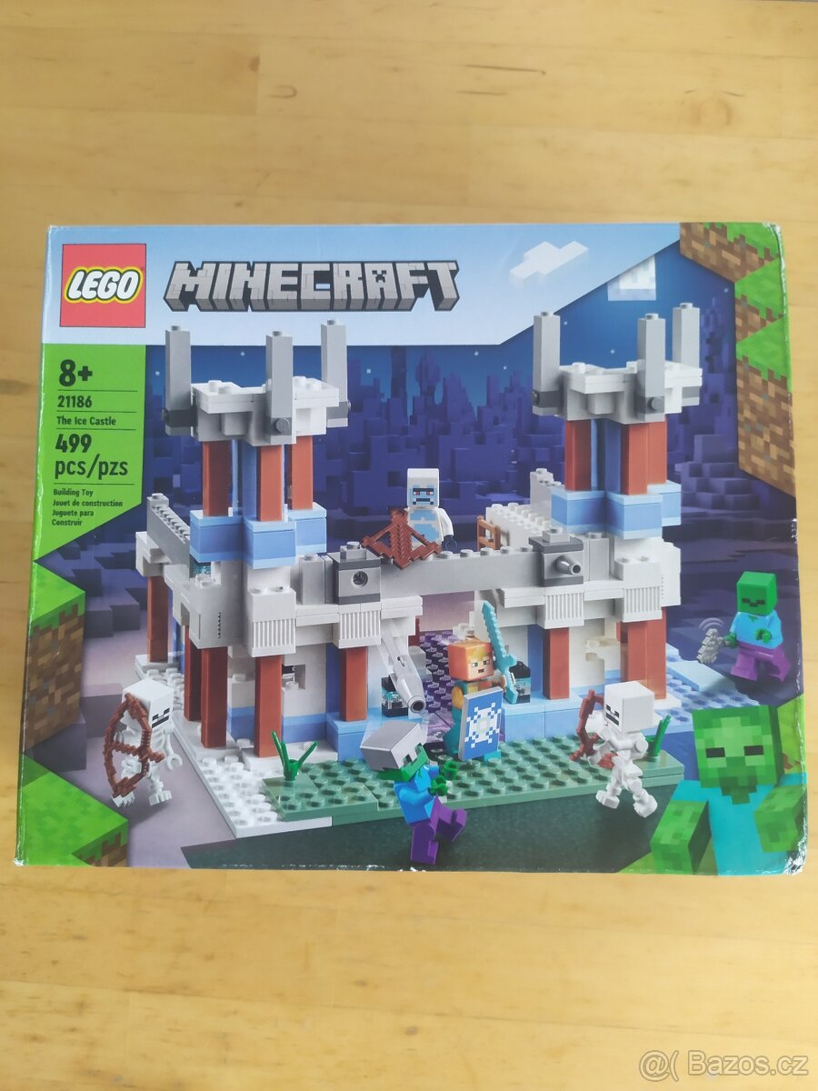 LEGO Minecraft 21186 Ledový zámek