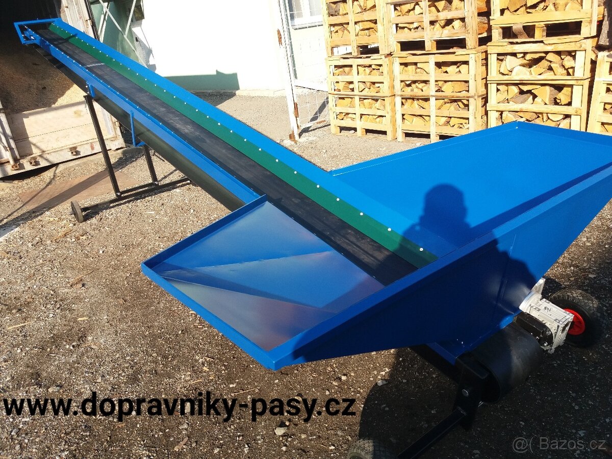 Pásový dopravník - transportér - válečková dráha