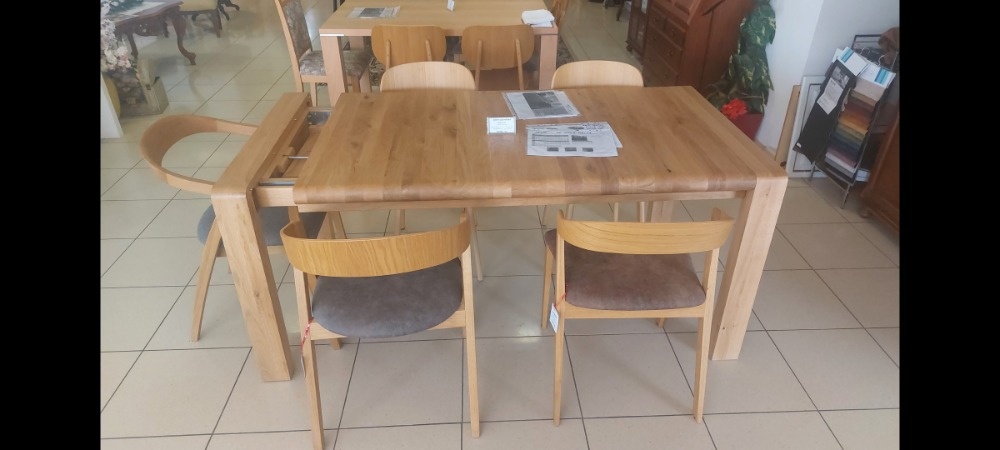 Nový Dubový stůl 160/220 x 90cm