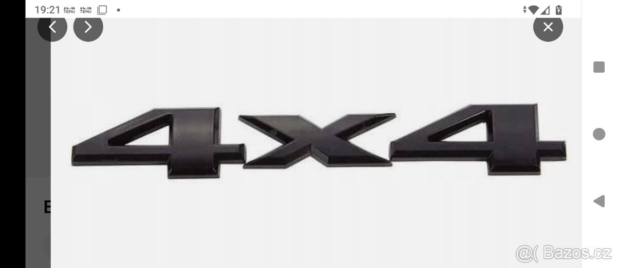 Koupím 4x4 s tažným 3500kg