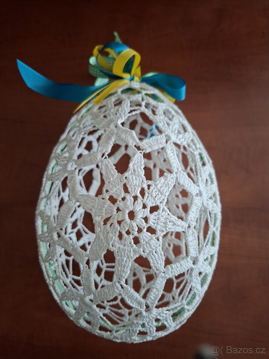 Velikonoční háčkovaná vajíčka