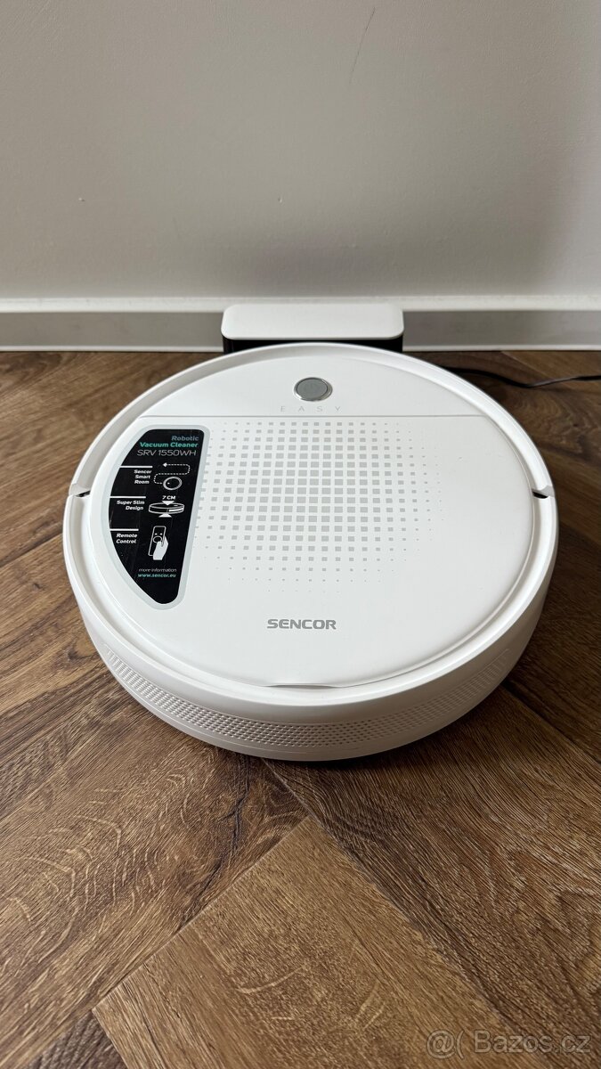 Robotický vysavač Sencor SRV 1550 WH