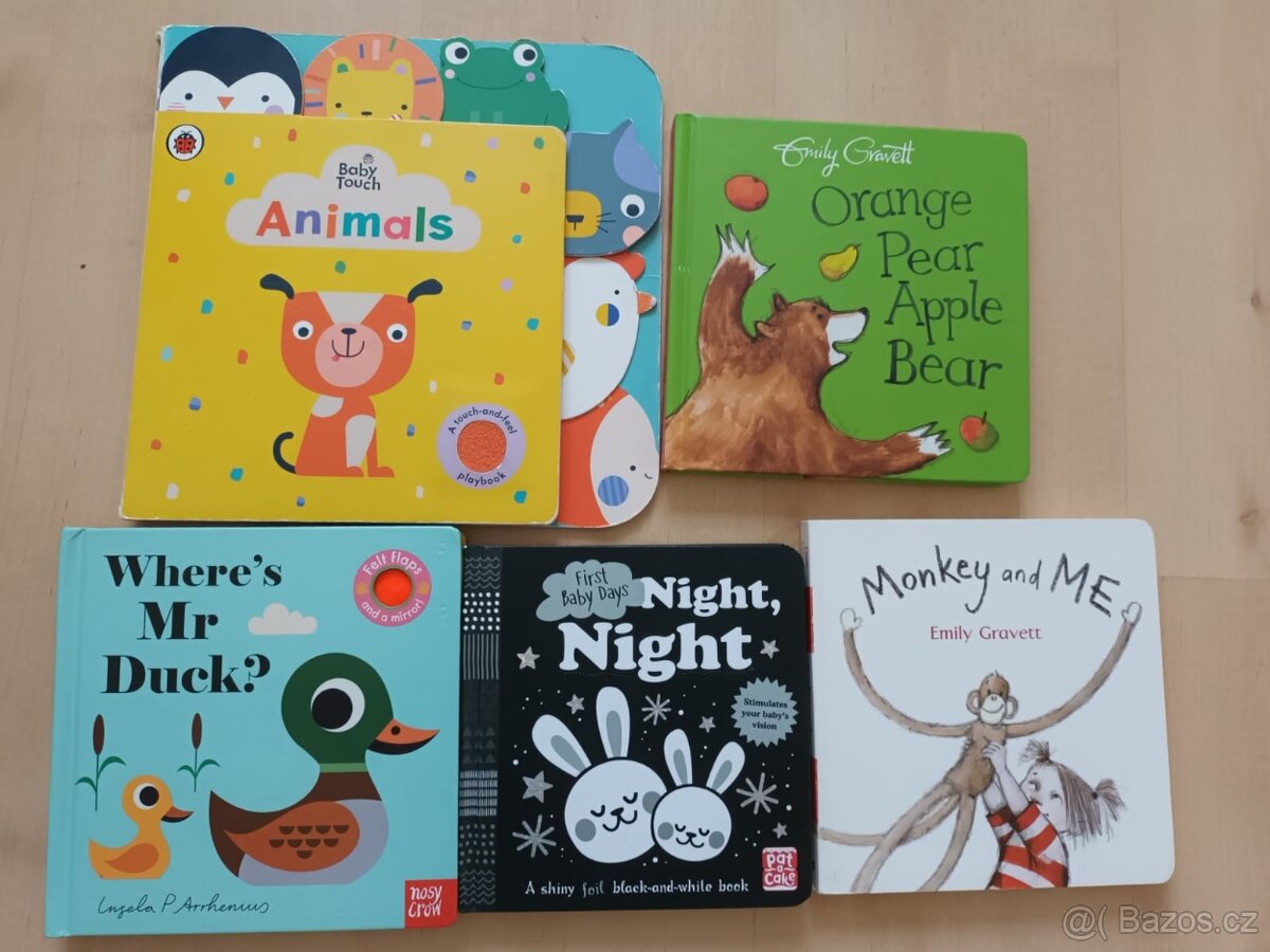 Knihy v anglickém jazyce pro nejmenší