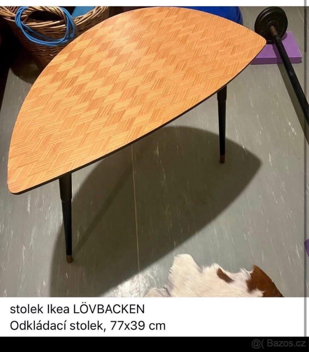 odkladaci stolek Ikea LÖVBACKEN 77x39 cm