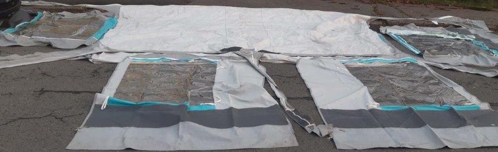 Stanová předsíň pro karavan cca 4,5m