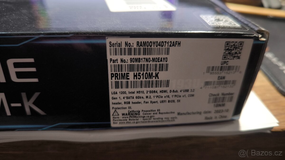 ASUS PRIME H510M-K