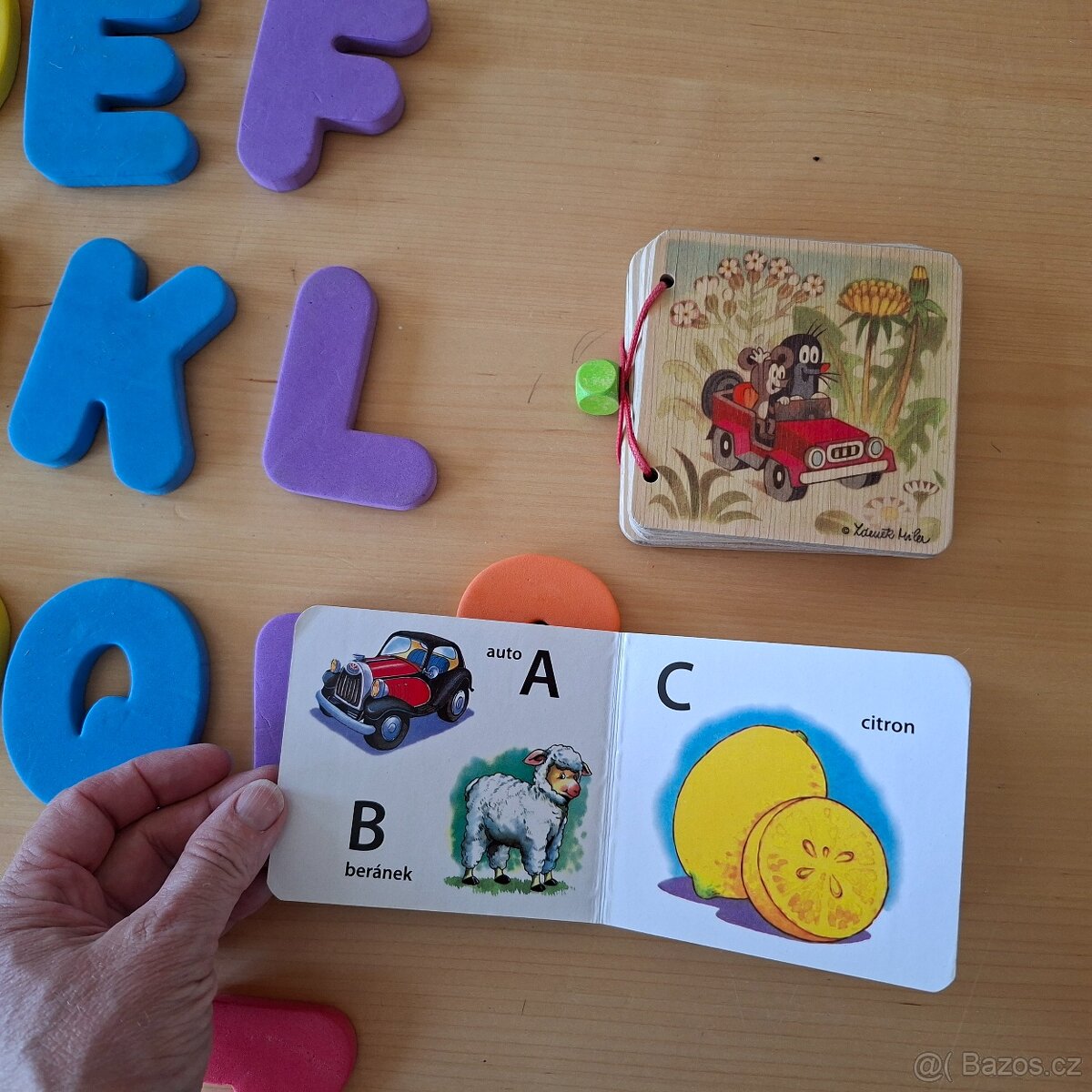 Knížky, písmenka - set