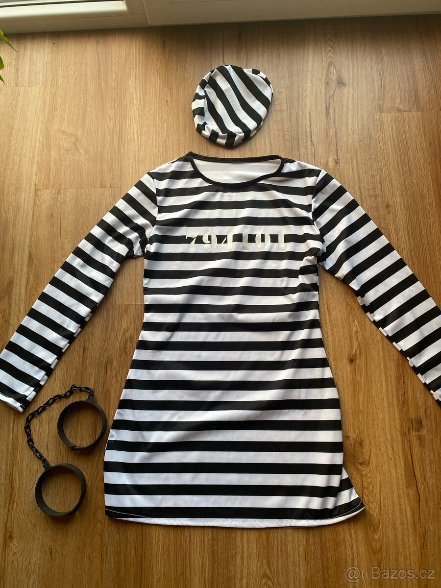 Kostým vězeňkyně XS