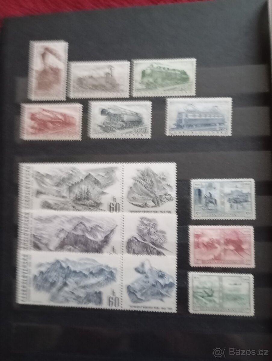 Letecké známky ČSR.