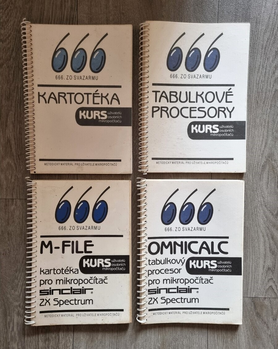 příručky manuál 666. ZO SVAZARMU pro ZX Spectrum