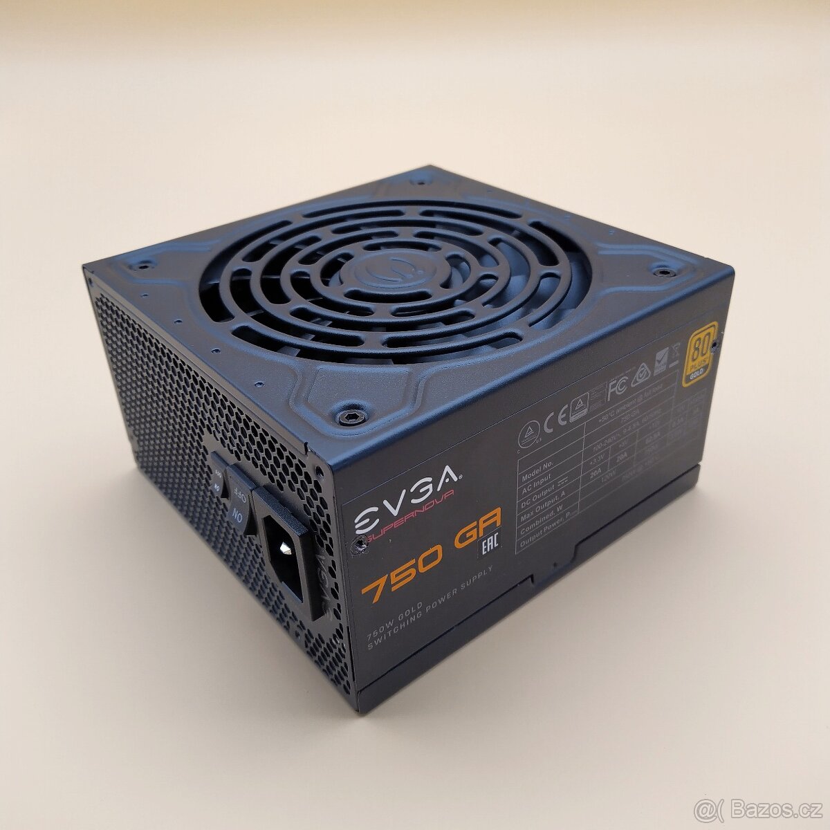 Prodám PC zdroj EVGA SuperNOVA 750 GA Gold