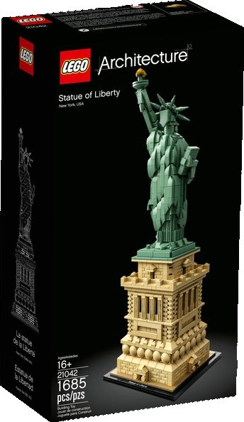 Nerozbalené LEGO Architecture 21042 Socha Svobody