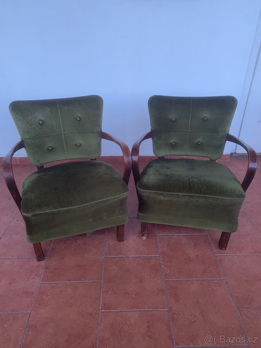 Retro křesla k renovaci