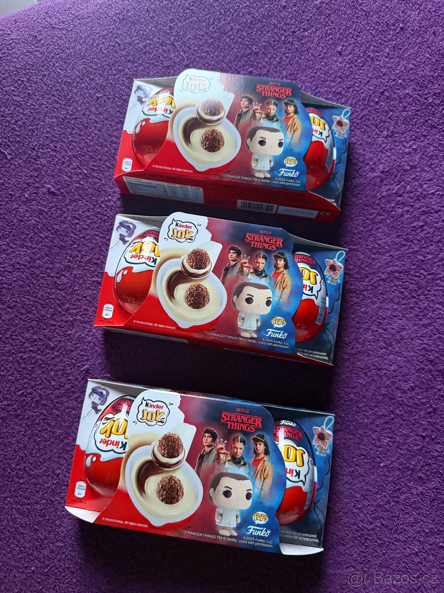 Kinder Stranger Things 3x3 nové