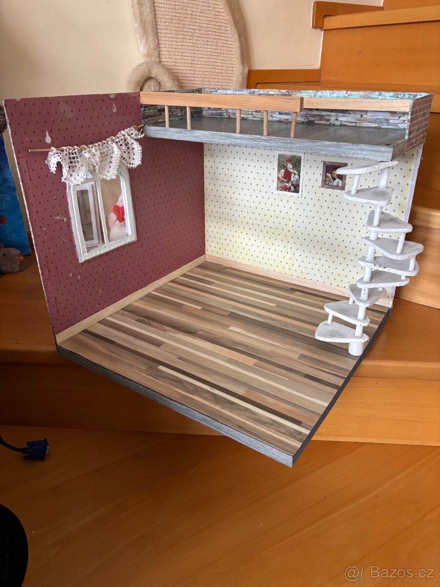 Domeček / pokoj pro panenky typu Barbie, Monster High atd