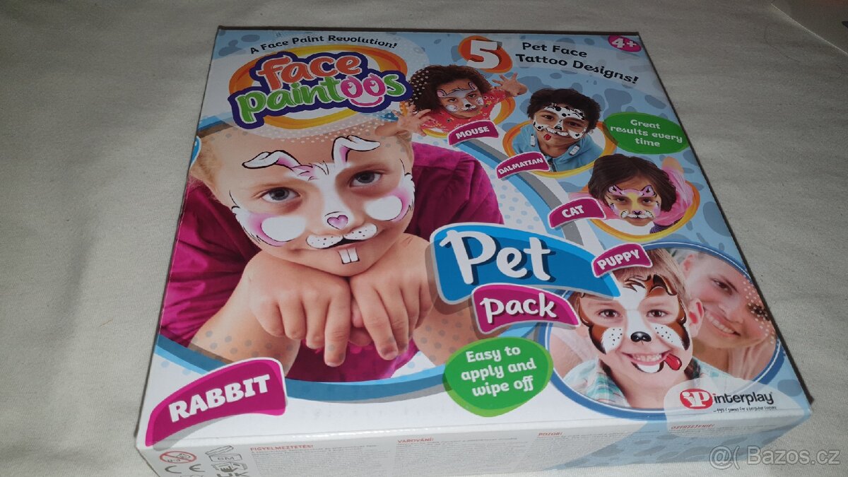 Malování/tetování na obličej