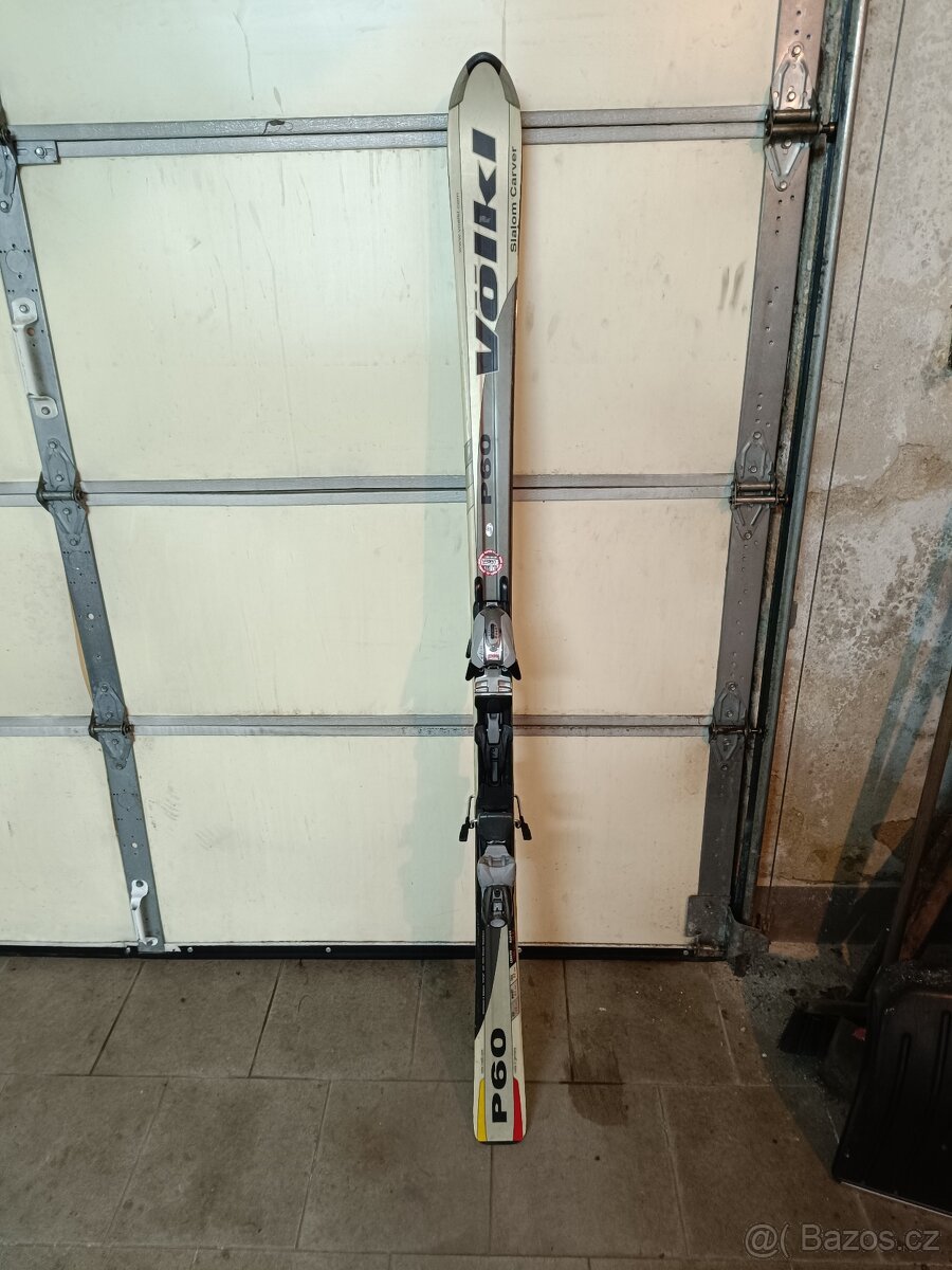 Lyže Volkl P60 170 cm slalom racing