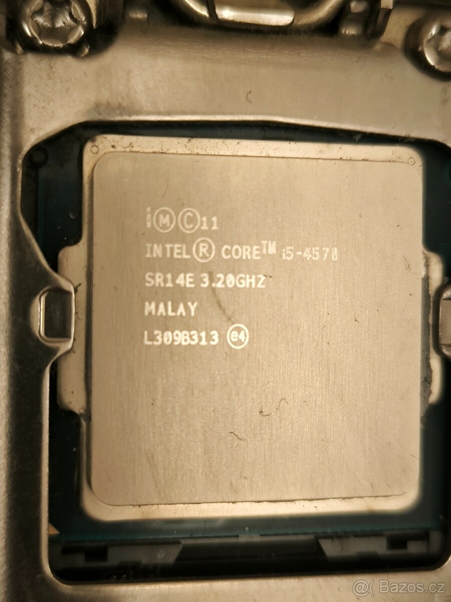 procesor intel i5-4570 - záruka
